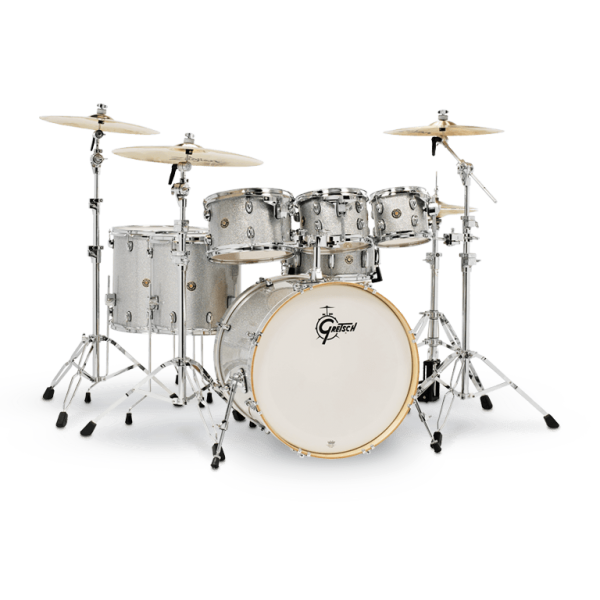 Gretsch Catalina Maple 7-piece Set - Silver Sparkle